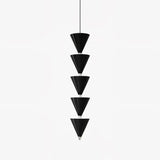 Legato Multi Tier LED Pendant Light Architectural Cone Hanging Chandelier Lamp