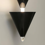 Legato Multi Tier LED Pendant Light Architectural Cone Hanging Chandelier Lamp
