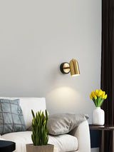 Leonardo Elegant Gold Metal Wall Sconce Bracket Light Fixture for Modern Indoor Decor