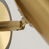 Leonardo Elegant Gold Metal Wall Sconce Bracket Light Fixture for Modern Indoor Decor