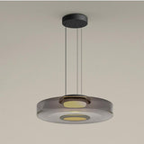 Levels Series Modern Layered Glass LED Pendant Light and Ceiling Hanging Fixture