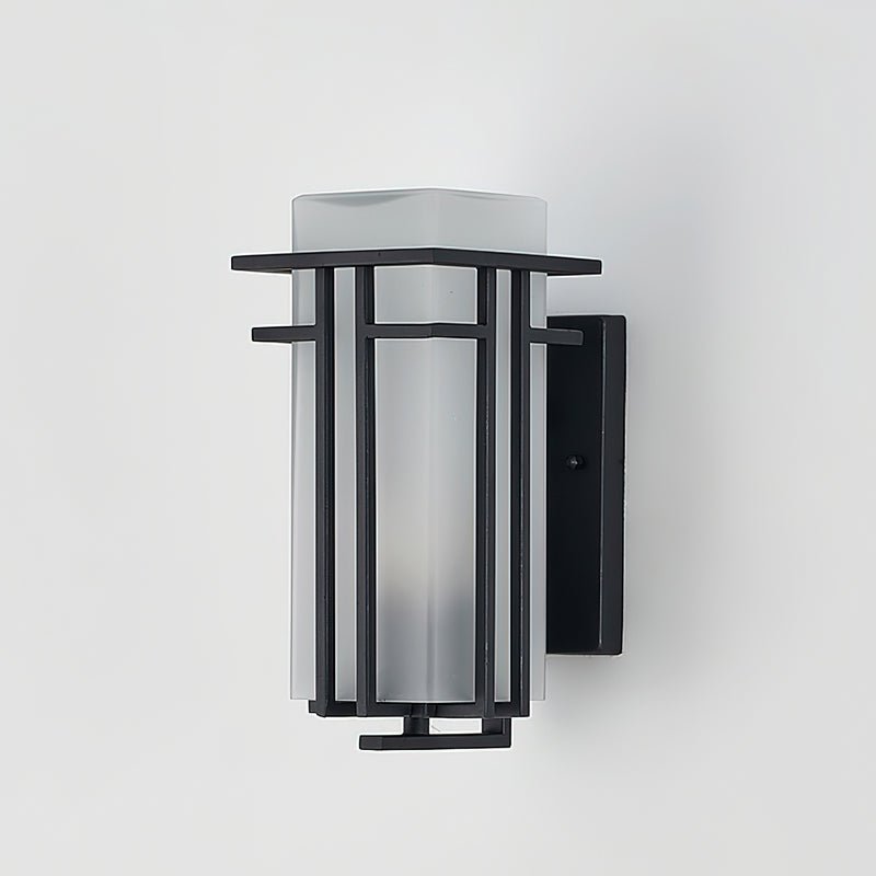 Linden Waterproof Iron Retro Outdoor Wall Sconce for Garden Entryway and Path Lighting