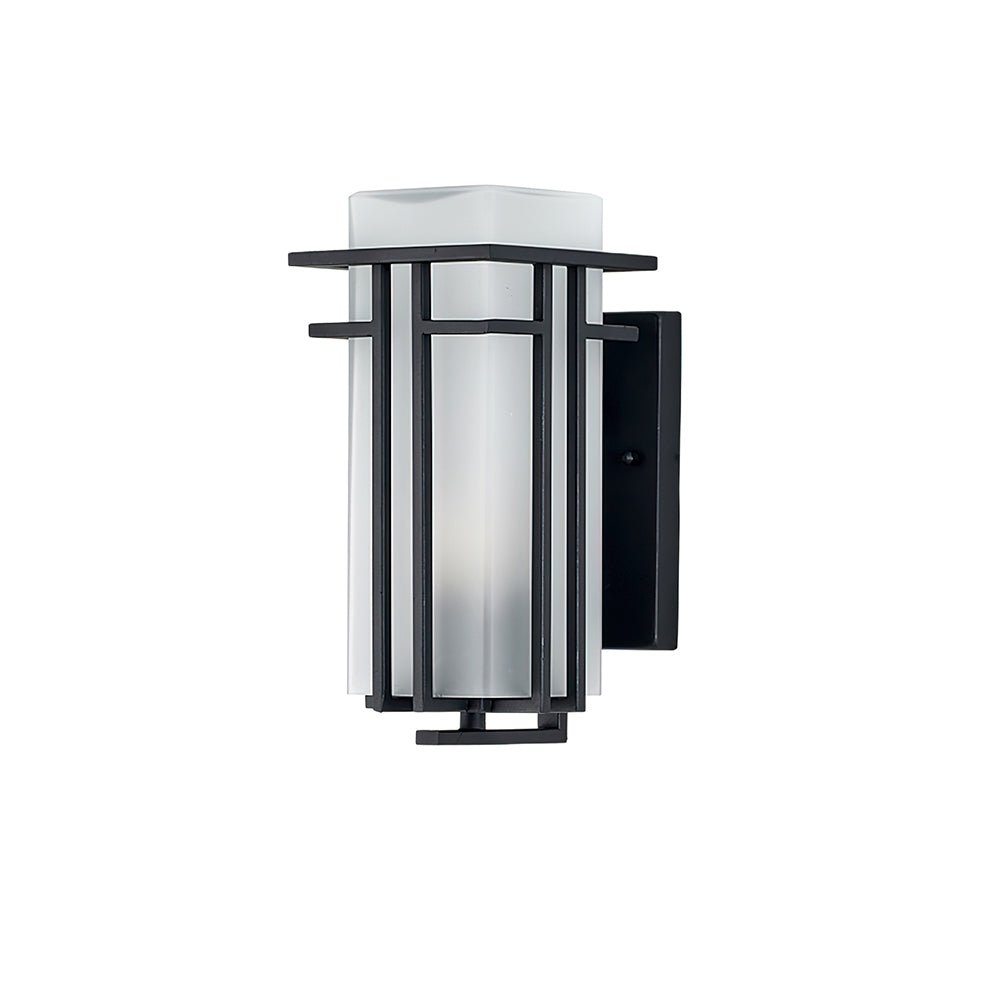 Linden Waterproof Iron Retro Outdoor Wall Sconce for Garden Entryway and Path Lighting