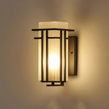 Linden Waterproof Iron Retro Outdoor Wall Sconce for Garden Entryway and Path Lighting