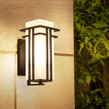 Linden Waterproof Iron Retro Outdoor Wall Sconce for Garden Entryway and Path Lighting