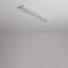 Modern Minimalist Geometric Rectangular LED Flush Mount Ceiling Light for Kitchen and Living Room