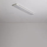Modern Minimalist Geometric Rectangular LED Flush Mount Ceiling Light for Kitchen and Living Room