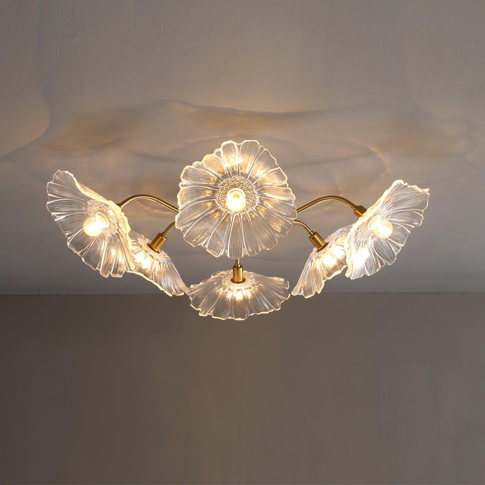 lotus-leaf-frosted-glass-ceiling-light-modern-gold-chandelier-for-living-room