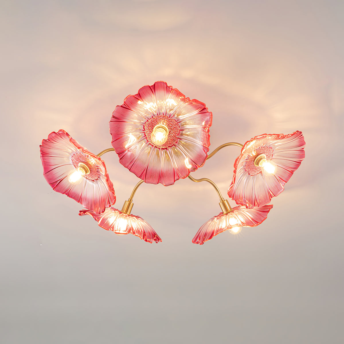 lotus-leaf-frosted-glass-ceiling-light-modern-gold-chandelier-for-living-room