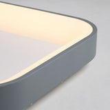 Modern Square LED Flush Mount Ceiling Light for Bedroom and Living Room Lighting