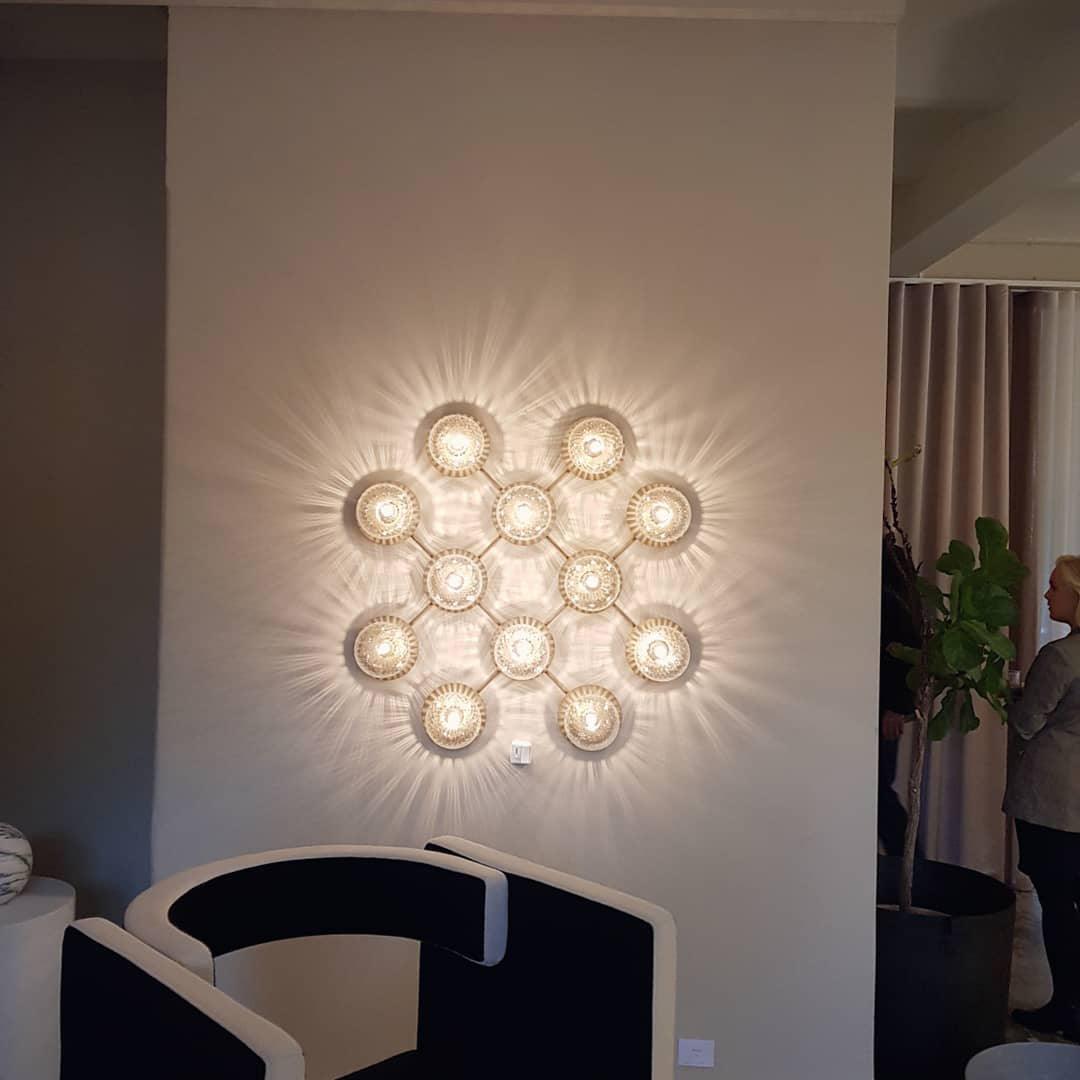 Lunara Modern Glass Globe Wall Sconce and Ceiling Light for Entryway or Hallway