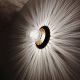 Lunara Modern Glass Globe Wall Sconce and Ceiling Light for Entryway or Hallway