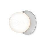 Lunara Modern Glass Globe Wall Sconce and Ceiling Light for Entryway or Hallway
