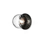 Lunara Modern Glass Globe Wall Sconce and Ceiling Light for Entryway or Hallway