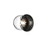 Lunara Modern Glass Globe Wall Sconce and Ceiling Light for Entryway or Hallway
