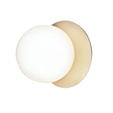 Lunara Modern Glass Globe Wall Sconce and Ceiling Light for Entryway or Hallway