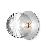 Lunara Modern Glass Globe Wall Sconce and Ceiling Light for Entryway or Hallway