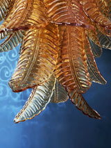 luxurious-murano-style-amber-glass-petal-chandelier-elegant-handcrafted-ceiling-light-fixture
