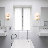 Luxury Alabaster LED Sconce Minimalist Wall Light for Staircase and Bedroom