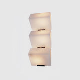 Luxury Alabaster LED Sconce Minimalist Wall Light for Staircase and Bedroom