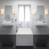 Luxury Alabaster LED Sconce Minimalist Wall Light for Staircase and Bedroom