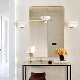 Luxury Alabaster LED Sconce Minimalist Wall Light for Staircase and Bedroom
