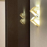 Luxury Alabaster LED Sconce Minimalist Wall Light for Staircase and Bedroom