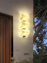 Luxury Alabaster LED Sconce Minimalist Wall Light for Staircase and Bedroom