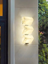 Luxury Alabaster LED Sconce Minimalist Wall Light for Staircase and Bedroom