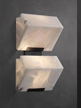 Luxury Alabaster LED Sconce Minimalist Wall Light for Staircase and Bedroom