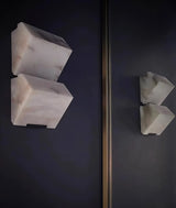 Luxury Alabaster LED Sconce Minimalist Wall Light for Staircase and Bedroom