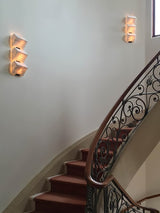 Luxury Alabaster LED Sconce Minimalist Wall Light for Staircase and Bedroom