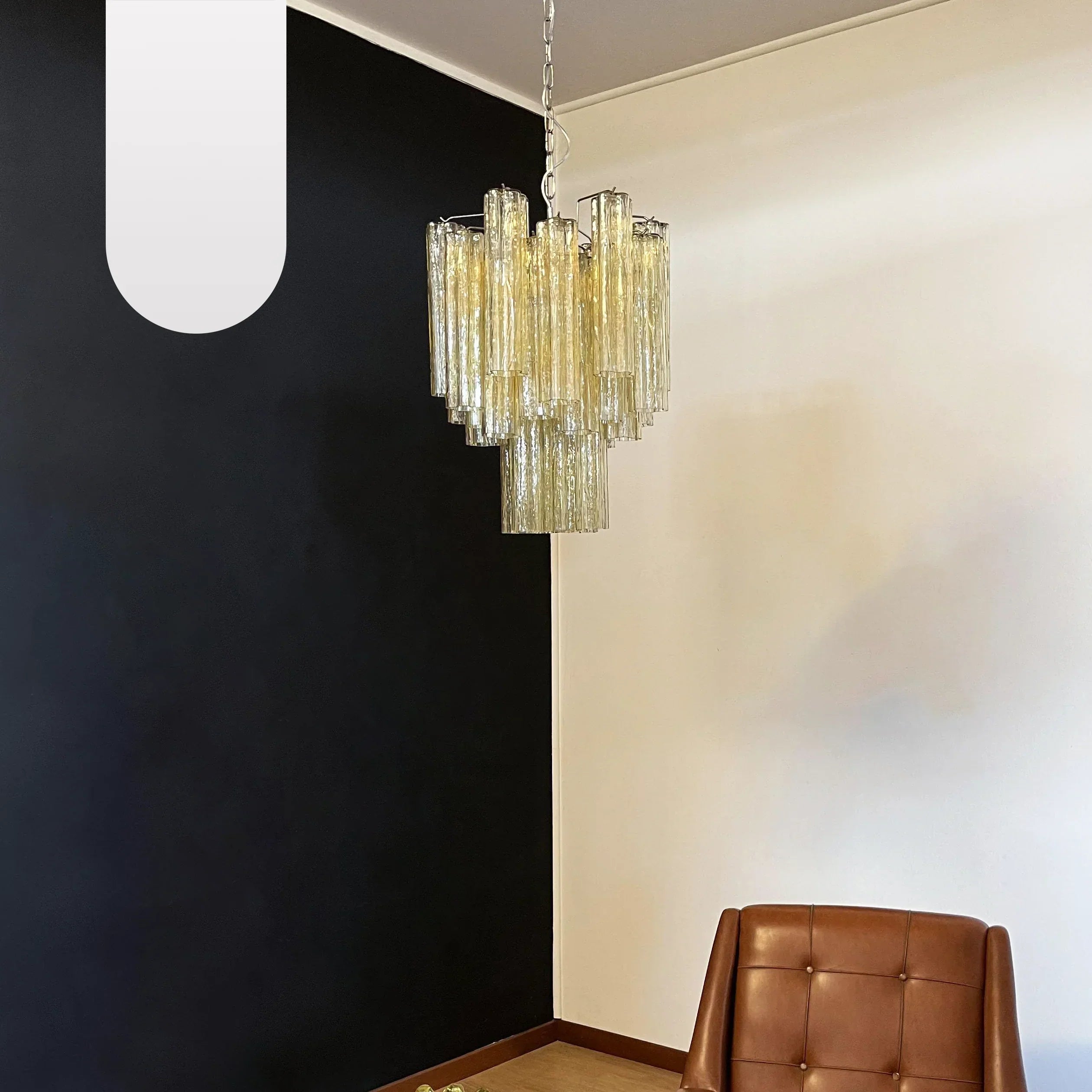 luxury-amber-glass-tube-chandelier-modern-murano-style-pendant-light-with-metal-frame