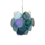 luxury-blue-murano-glass-disk-chandelier-vintage-style-lighting-for-dining-room