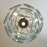 luxury-blue-murano-glass-disk-chandelier-vintage-style-lighting-for-dining-room