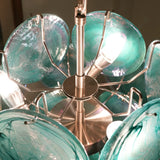 luxury-blue-murano-glass-disk-chandelier-vintage-style-lighting-for-dining-room