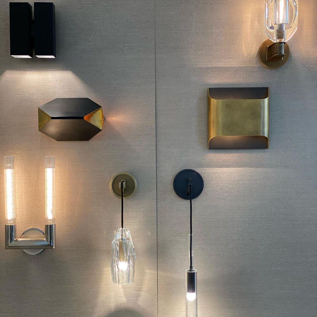 Luxury Chatelet Hand Carved Crystal and Polished Brass Wall Sconce Lighting