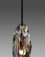Luxury Chatelet Hand Carved Crystal and Polished Brass Wall Sconce Lighting