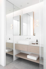 Luxury Copper Mesh and Clear Blown Glass Wall Sconce for Indoor Lighting