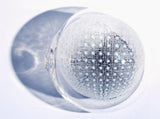 Luxury Copper Mesh and Clear Blown Glass Wall Sconce for Indoor Lighting