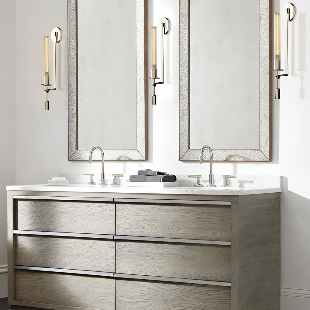 Luxury Crystal Glass Wall Sconce Postmodern E14 Indoor Lighting Fixture for Bedroom