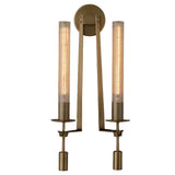 Luxury Crystal Glass Wall Sconce Postmodern E14 Indoor Lighting Fixture for Bedroom