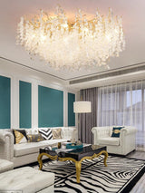 luxury-glass-leaf-flush-mount-chandelier-modern-gold-branch-ceiling-light