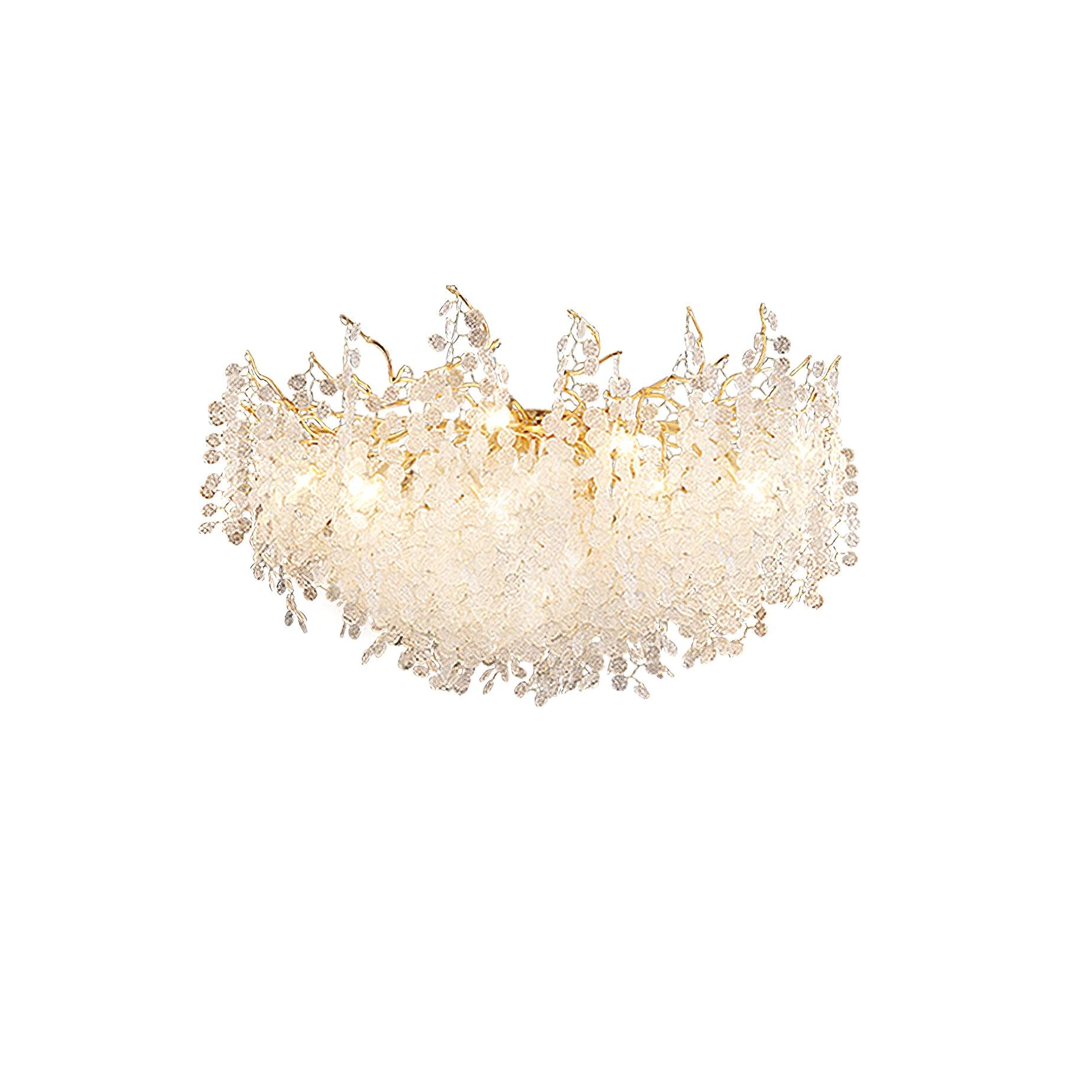 luxury-glass-leaf-flush-mount-chandelier-modern-gold-branch-ceiling-light