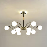Luxury Glass Raindrop Chandelier Elegant Modern Ceiling Pendant Light Fixture