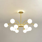 Luxury Glass Raindrop Chandelier Elegant Modern Ceiling Pendant Light Fixture