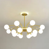 Luxury Glass Raindrop Chandelier Elegant Modern Ceiling Pendant Light Fixture