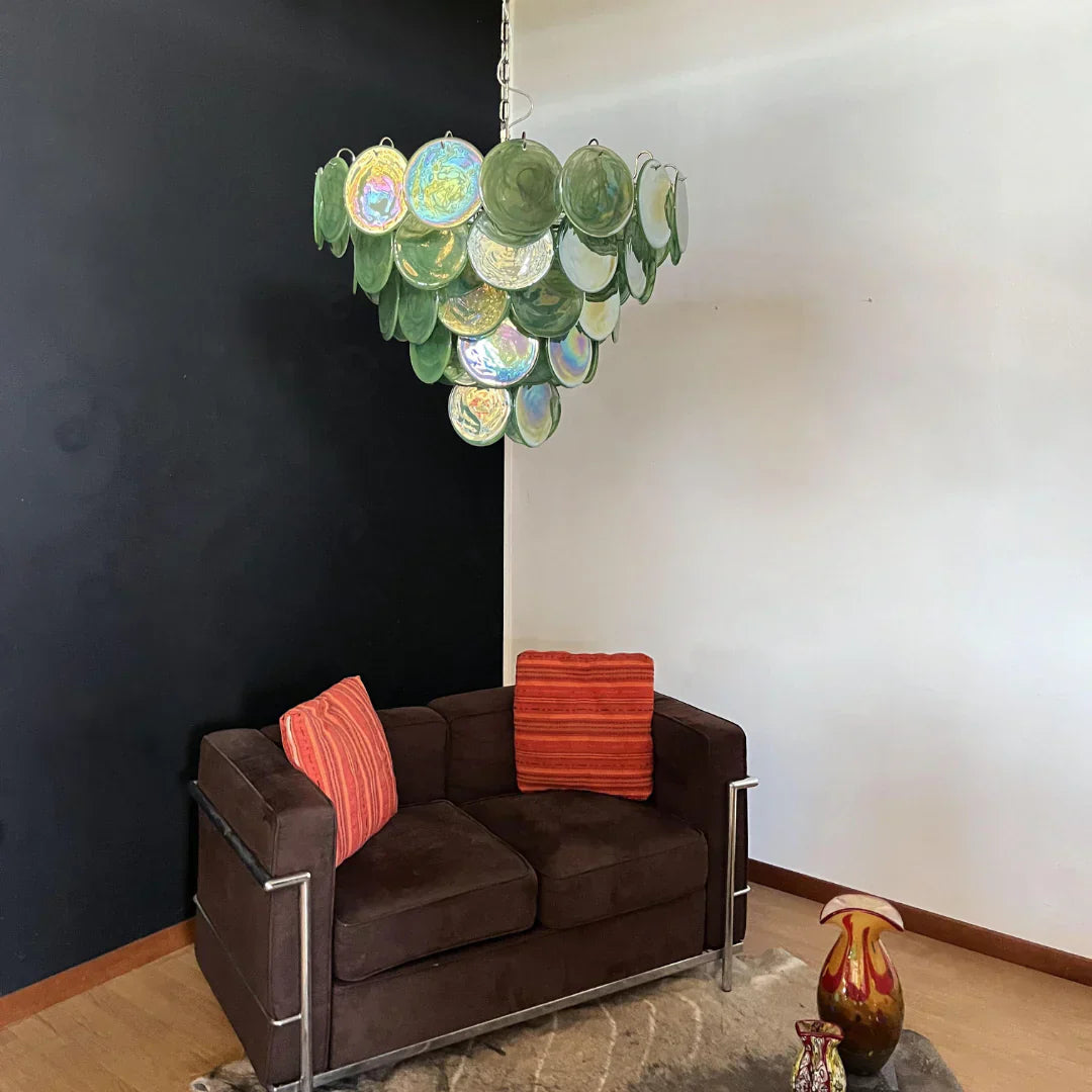 luxury-green-murano-iridescent-glass-disc-chandelier-elegant-mid-century-modern-ceiling-lamp