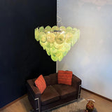 luxury-green-murano-iridescent-glass-disc-chandelier-elegant-mid-century-modern-ceiling-lamp