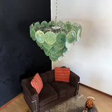 luxury-green-murano-iridescent-glass-disc-chandelier-elegant-mid-century-modern-ceiling-lamp